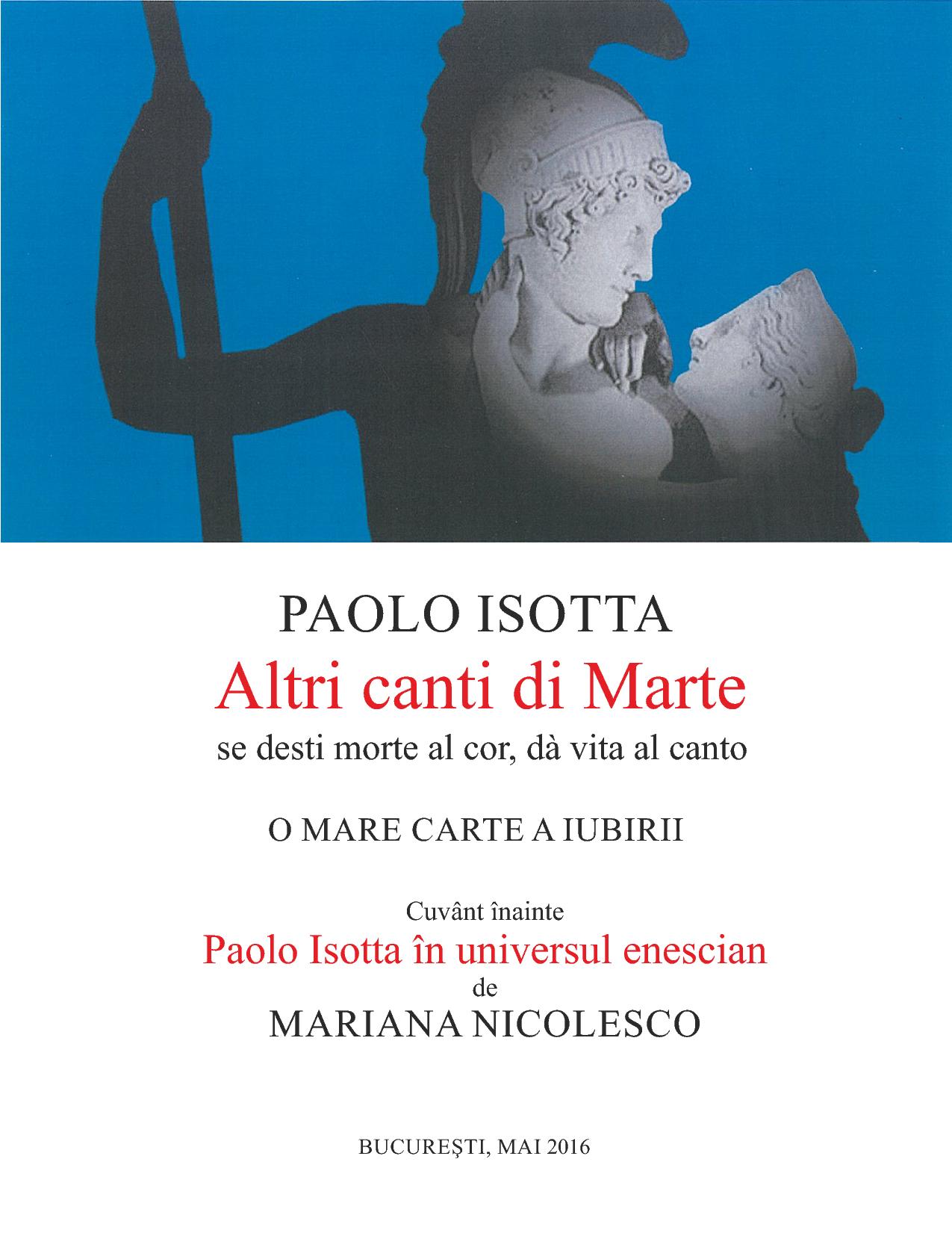 Altri canti di Marte (Paolo Issota)