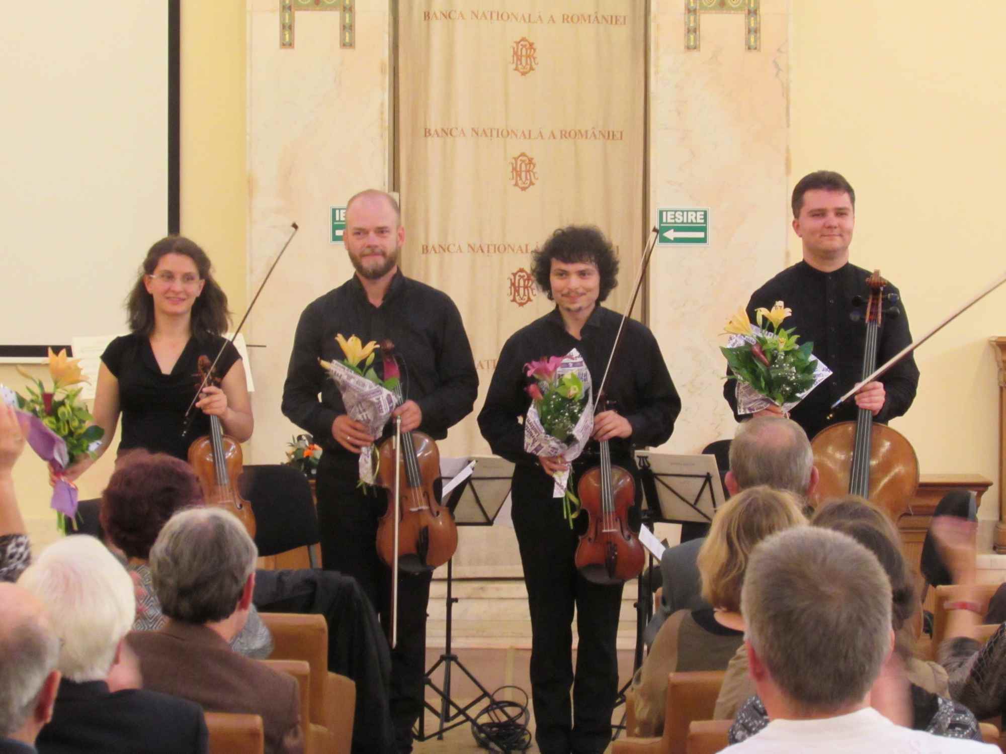 Cvartetul ARCADIA (foto Liviu Diaconescu)